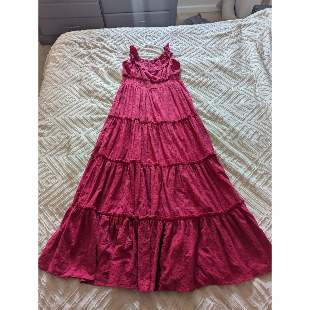 laundry by shelli segal Maxi dress Xl Event Eyelet Summer Resort Beach Outfit